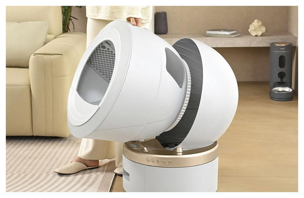 MOVA LR10 Prime White Bac à litière intelligent pour chat