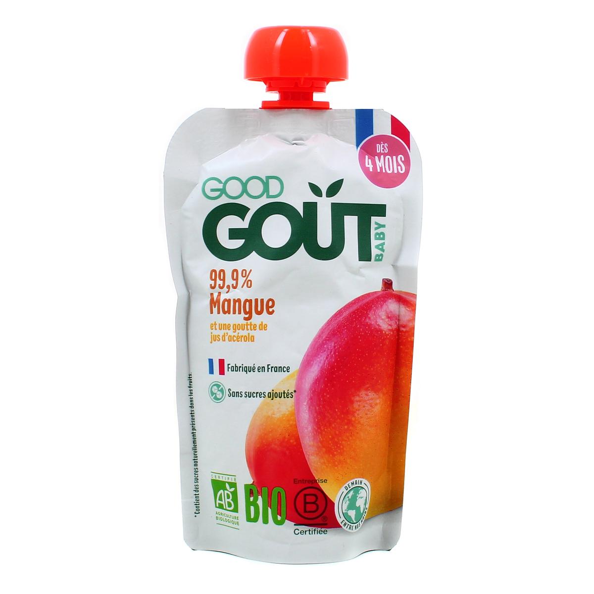 G.gout gourde mangue bio 120g