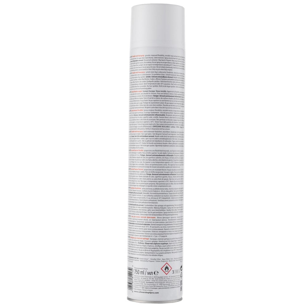 SCHWARZKOPF Silhouette - Laque Fixation Flexible - 750ml