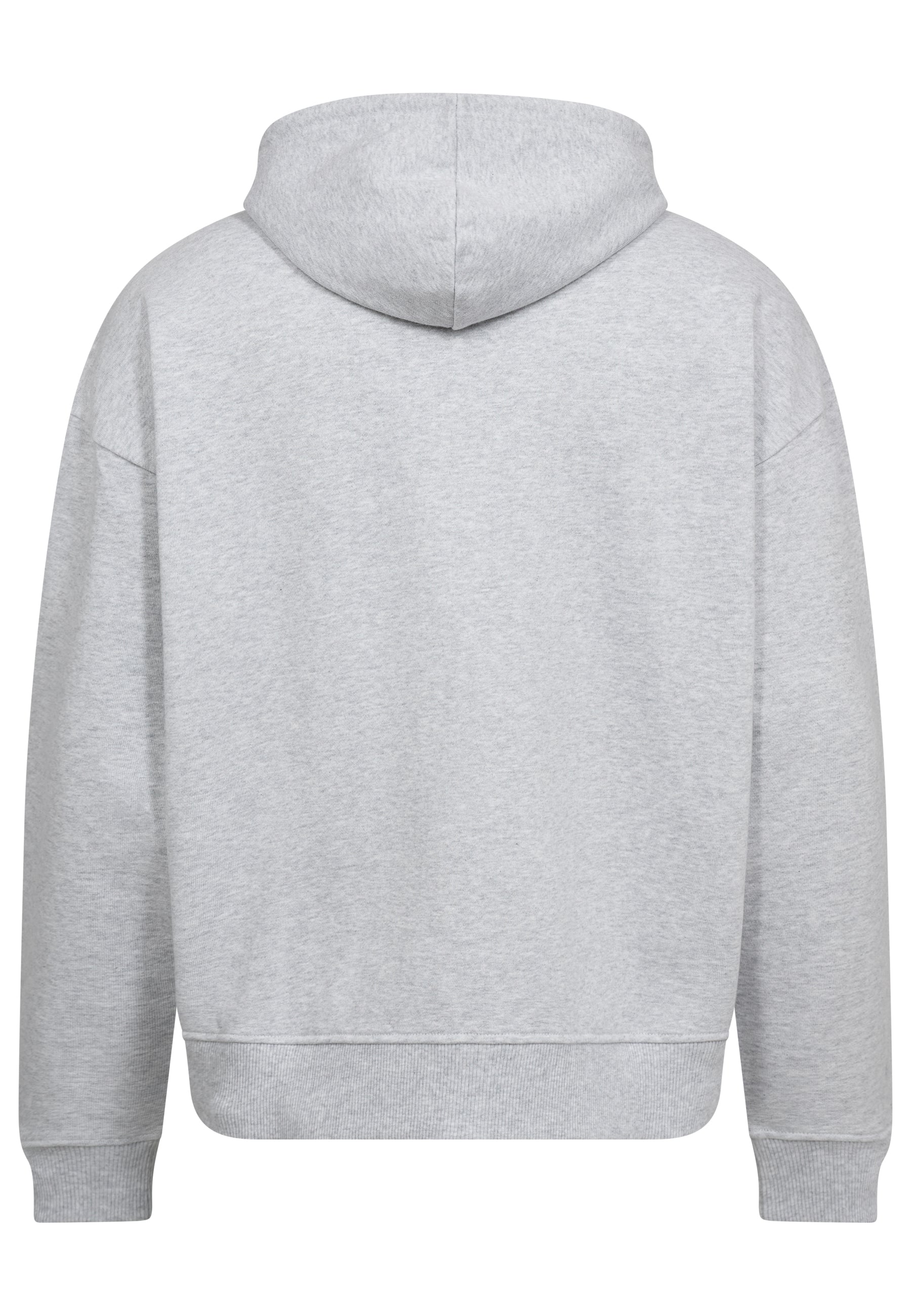 Resteröds Rick Hoodie Zip Gris clair chiné S