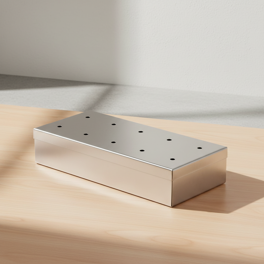 Alpina Boîte de fumage pour barbecue