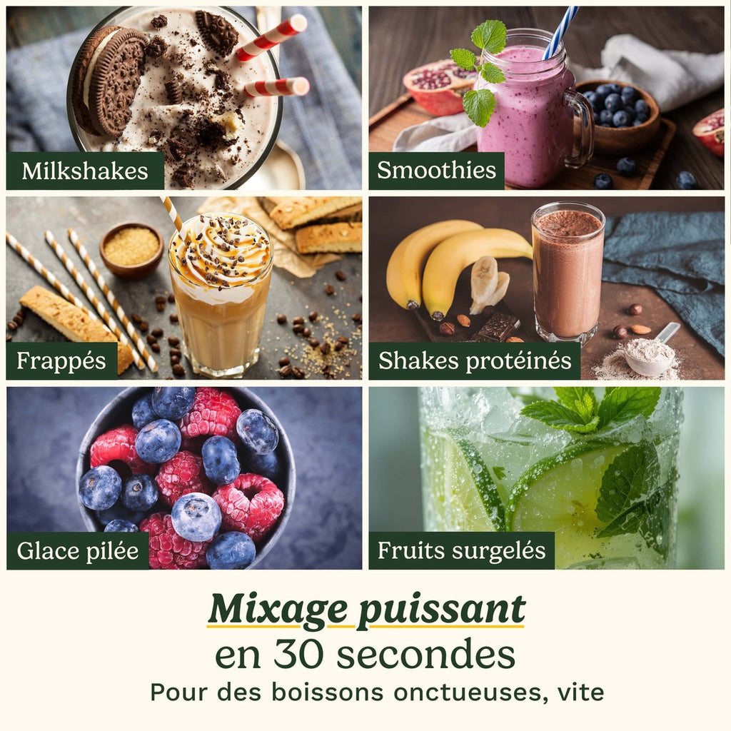 Cuisinart Mixeur portable Blast et Go - PBL100E
