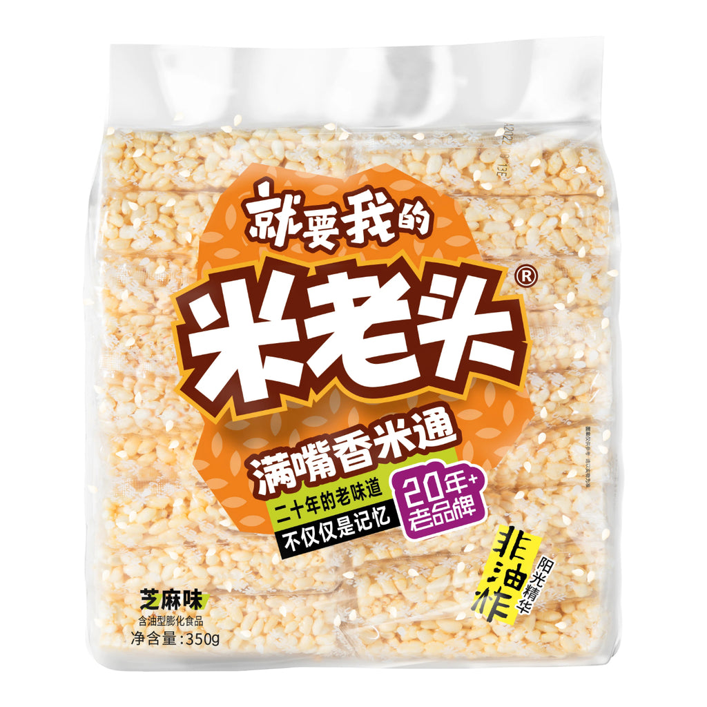 Mi Laotou bâtonnet de riz saveur sésame 350 g