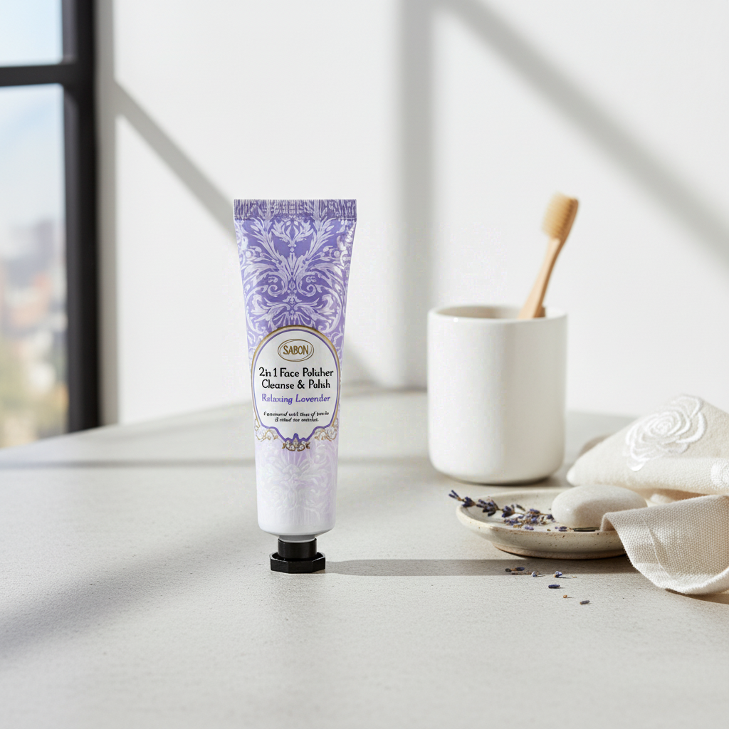 SABON Gommage visage 2-en-1 lavande 60 ml
