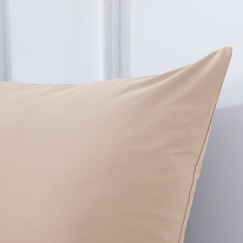 MEROPE, Taie d'oreiller en nylon/élasthanne effet frais, 80x80 cm, rose, 1 pack