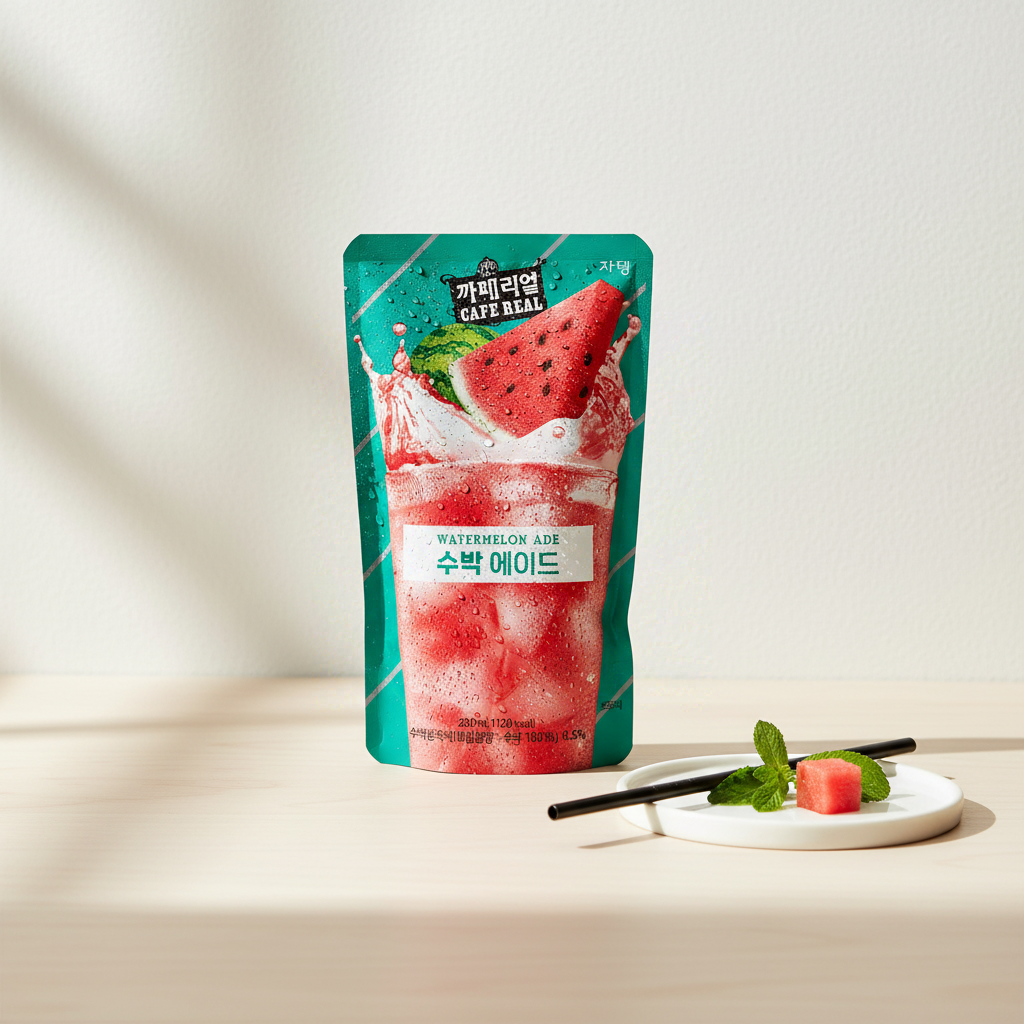 Jardin Café Real Boisson rafraîchissante à la pastèque 230 ml