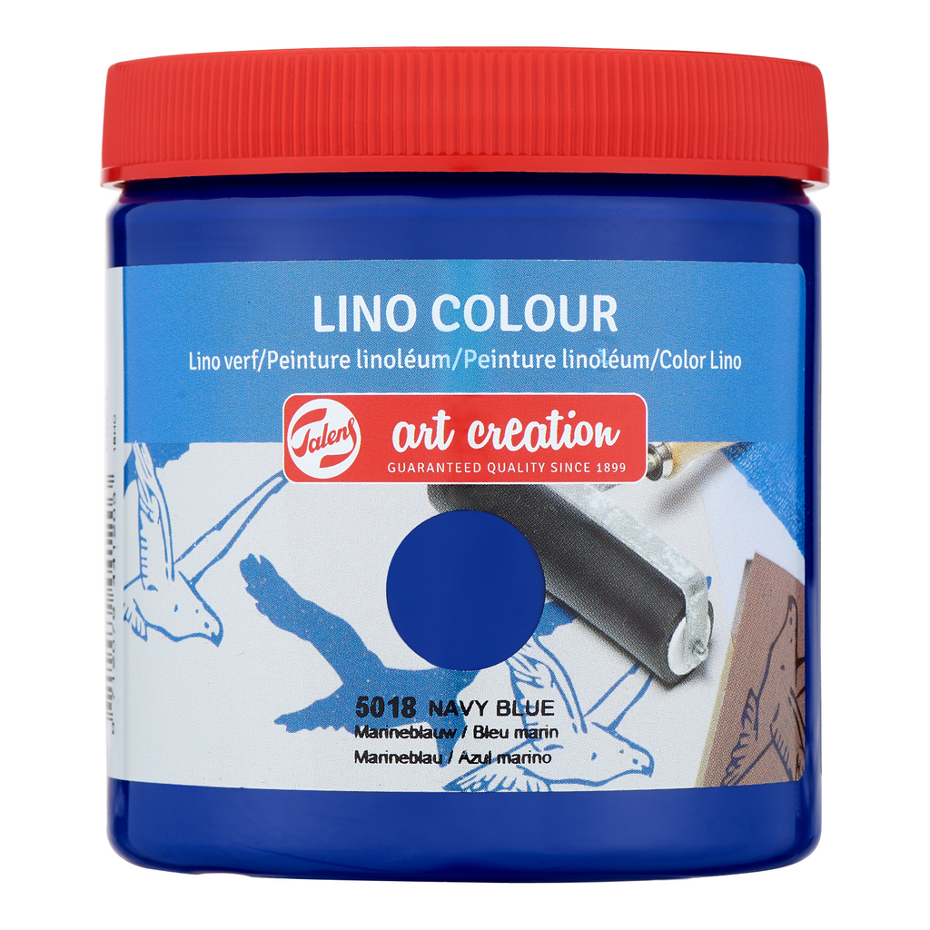 Talens Art Creation Peinture linoléum Pot 250 ml Bleu Marin 5018
