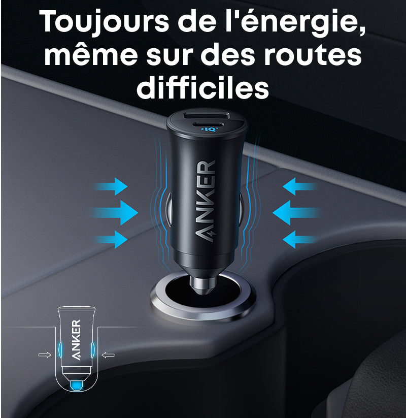 Anker chargeur de voiture (30W, 2 ports)