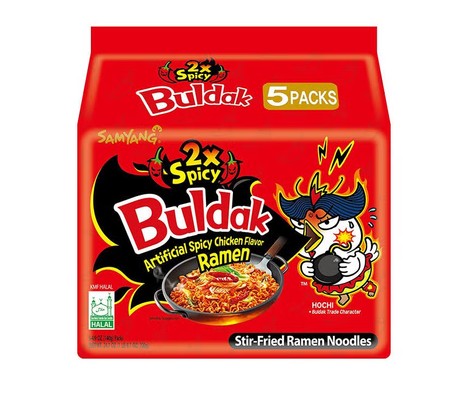 Samyang Buldak Nouilles instantanées saveur poulet épicé original - 40 x 140 g