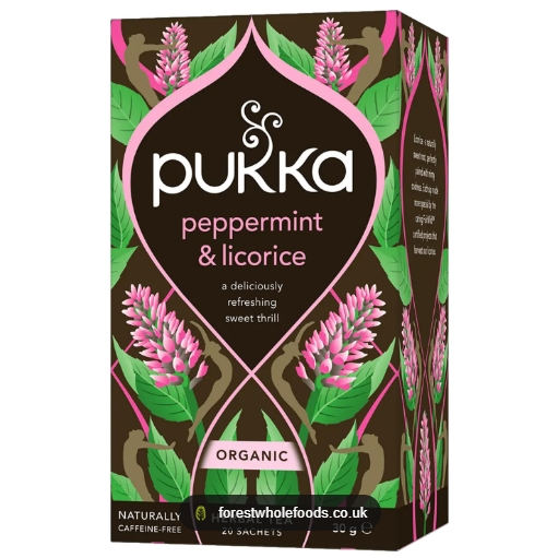 PUKKA Infusion Menthe poivrée & réglisse - 20 sachets