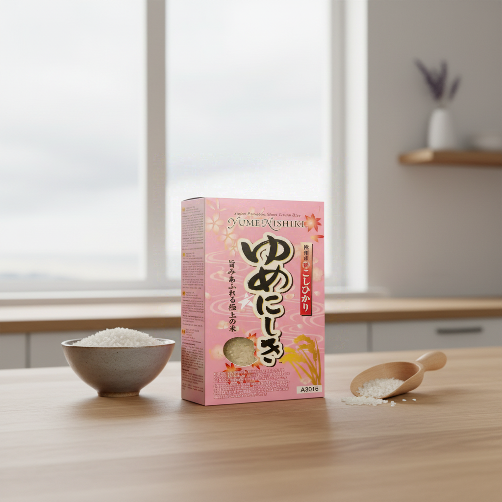 JFC NISHIKI Yume Nishiki Riz à Grains Courts Super Premium 1 kg