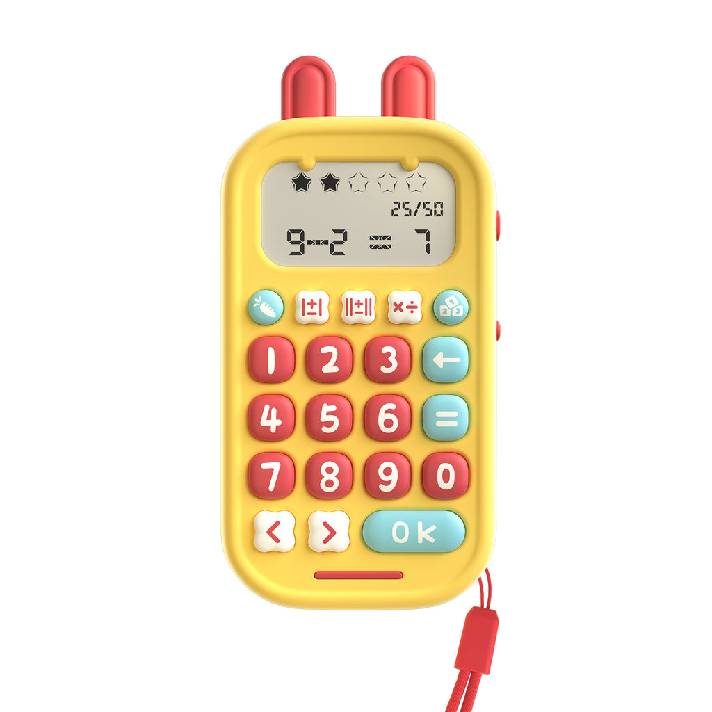 alilo Jeux de mathématiques pour enfants 5 à 12 ans, Jouets de mathématiques pour apprendre l’addition, la soustraction, la multiplication et la division, Jouets éducatifs ludiques portables avec 5 modes, 19 jeux de mathématiques et 50 000 questions