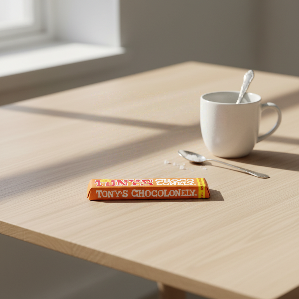 TONY'S CHOCOLONELY Chocolat au lait au caramel et sel de mer - 47 g