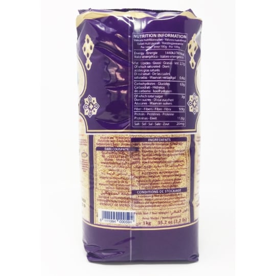 DARI couscous complet 1kg