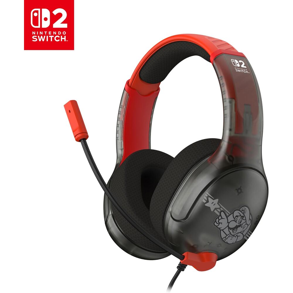 Turtle Beach Airlite Fit Gaming Headset Filaire - Nintendo Switch 2 - Motif Mario Star