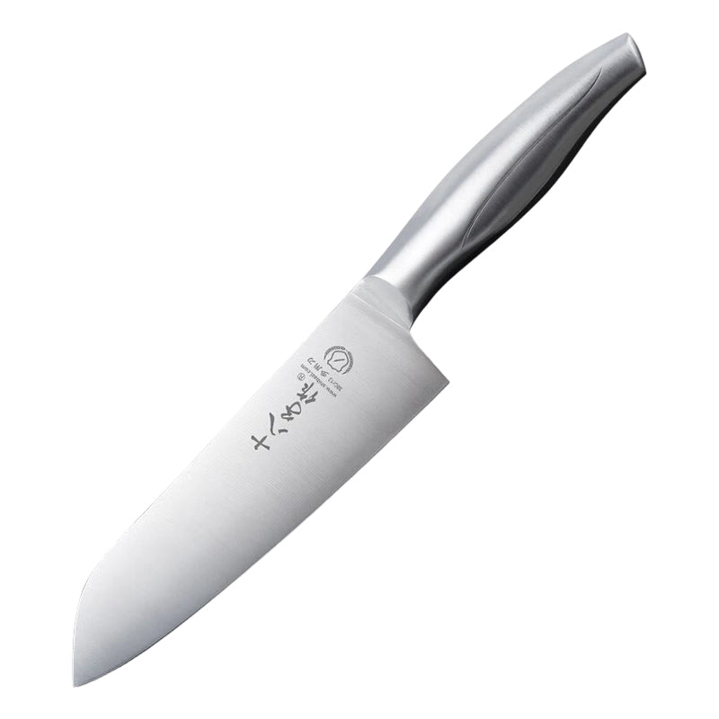 SHI BA ZI ZUO Couteau de cuisine polyvalent tranchant en acier inoxydable à manche unique pour usage domestique