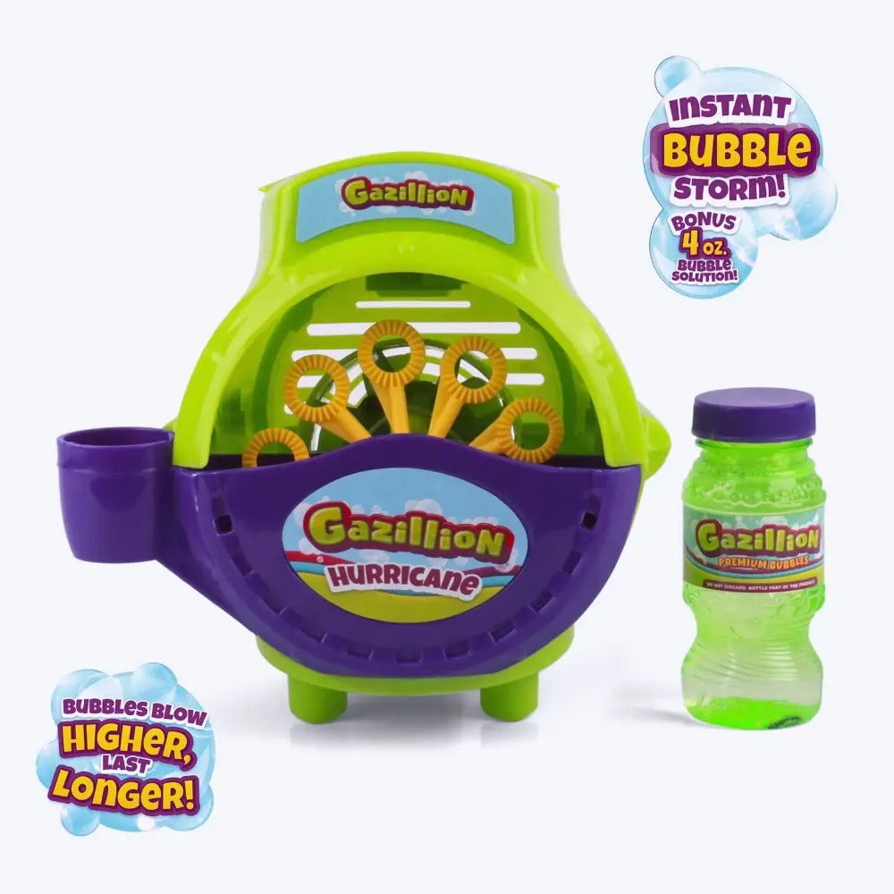 GAZILLION Bubbles Hurricane Machine à bulles - 118 ml