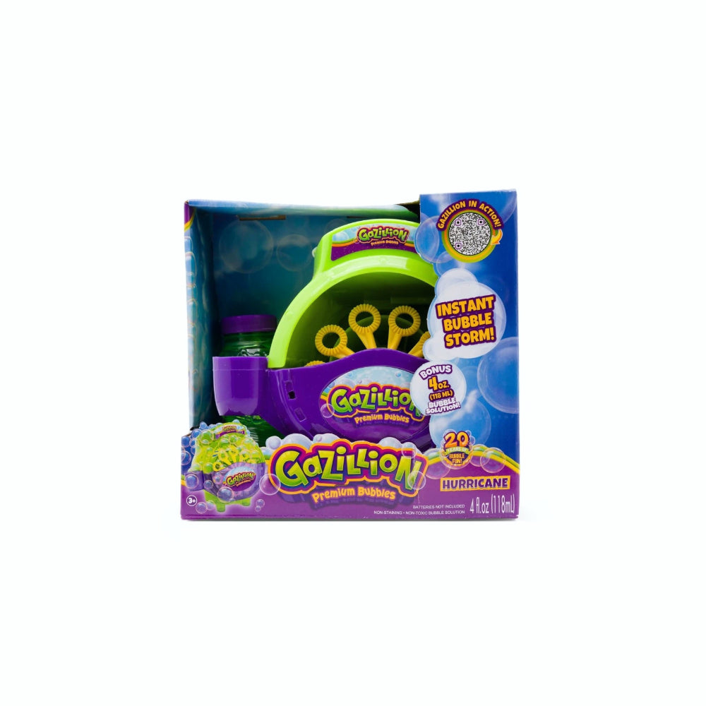 GAZILLION Bubbles Hurricane Machine à bulles - 118 ml