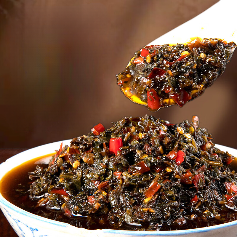 FAN PI XIONG DI Feuilles de moutarde marinées - 240 g