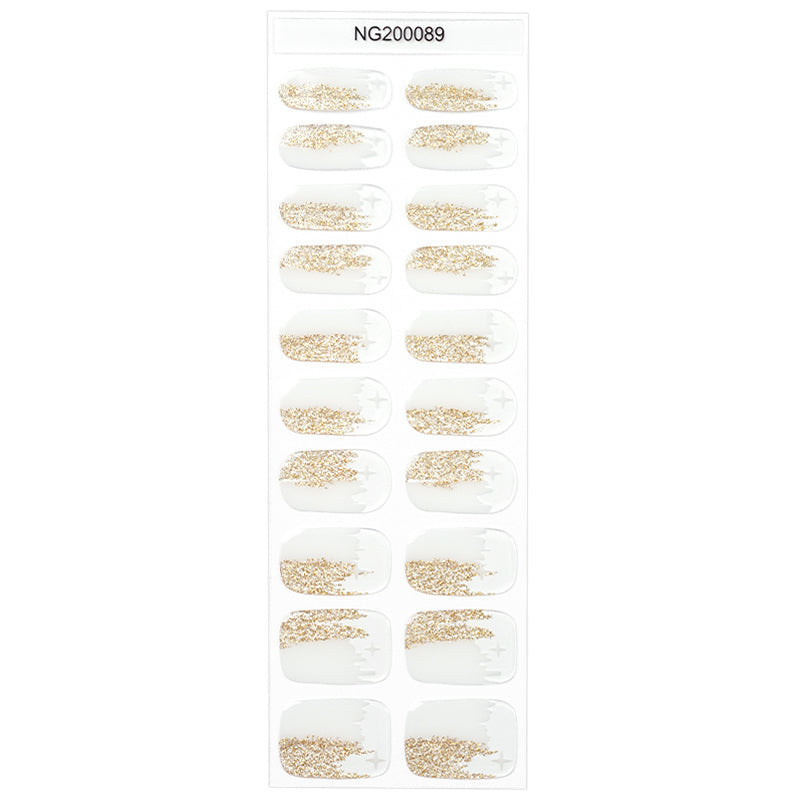 MeoMagic 14-41 Autocollants gels pour ongles - 20 pièces