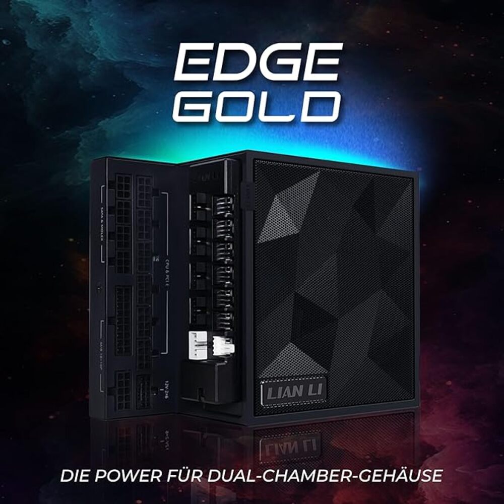 LIAN LI EDGE EG1200 80Plus Or - Noir