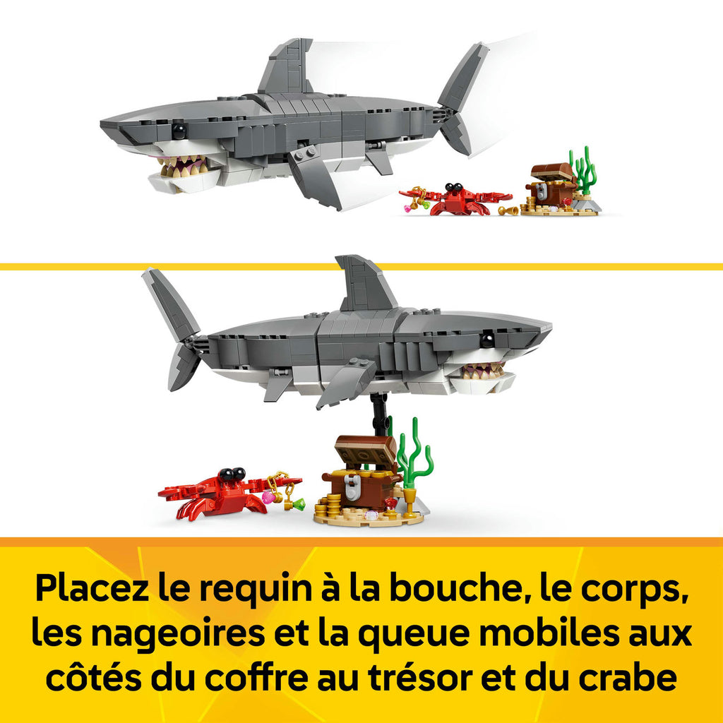 LEGO Creator 31381 Le redoutable requin et le coffre au trésor