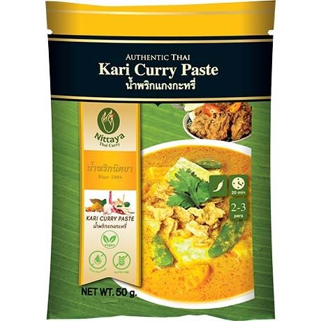Kari Pâte de curry jaune Végane 50 g