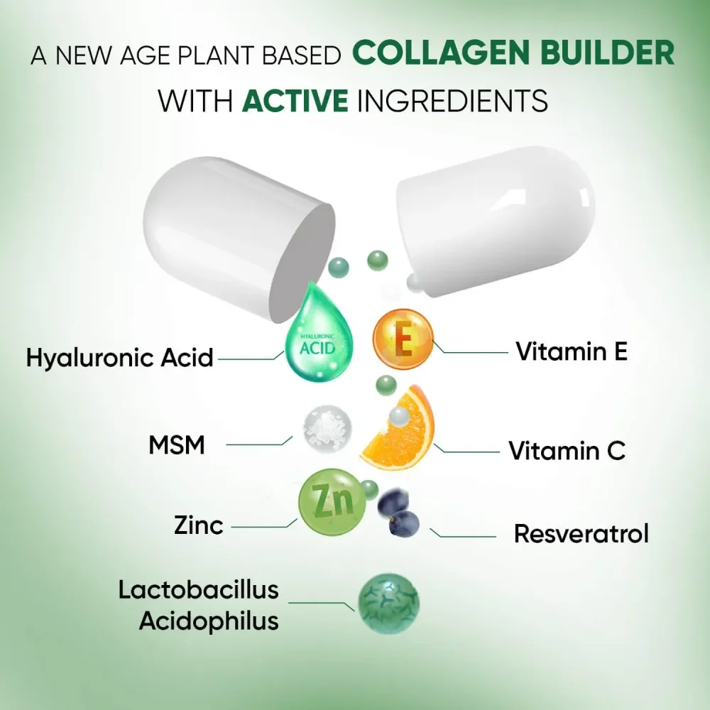 WeightWorld Collagène végan avancé 180 gélules