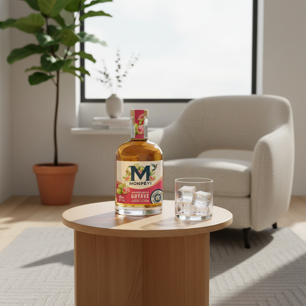 MONPÉYI Liqueur au rhum arrangé saveur goyave 31° - 50 cl
