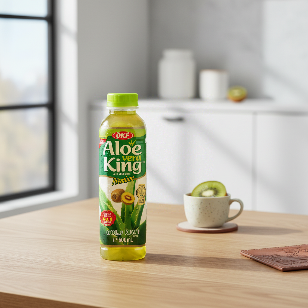 OKF Jus d’aloé vera saveur kiwi 500 ml
