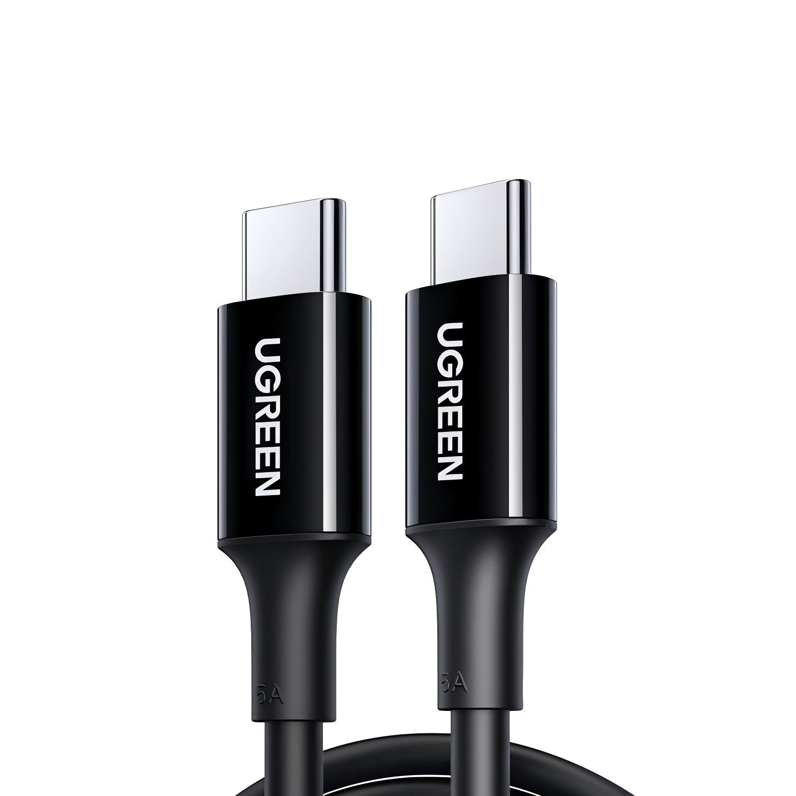 UGREEN US300 câble USB-C vers USB-C 480 Mb/s 5 A noir - 2 m