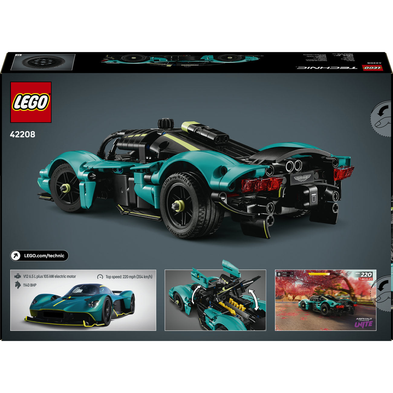 LEGO Technic 42208 Aston Martin Valkyrie