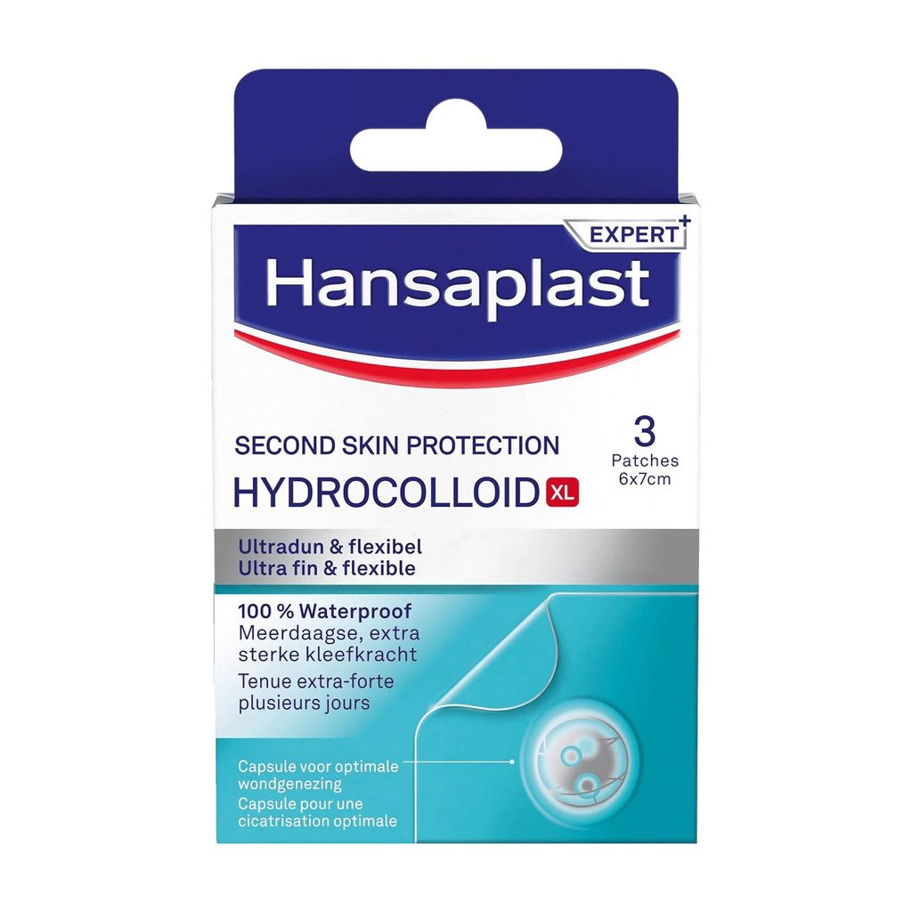 Hansaplast Pansements Plaies Second Skin Hydrocolloïdes XL x3