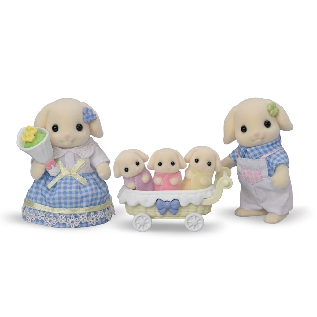 Sylvanian Families Coffret de la famille Flora Lapin
