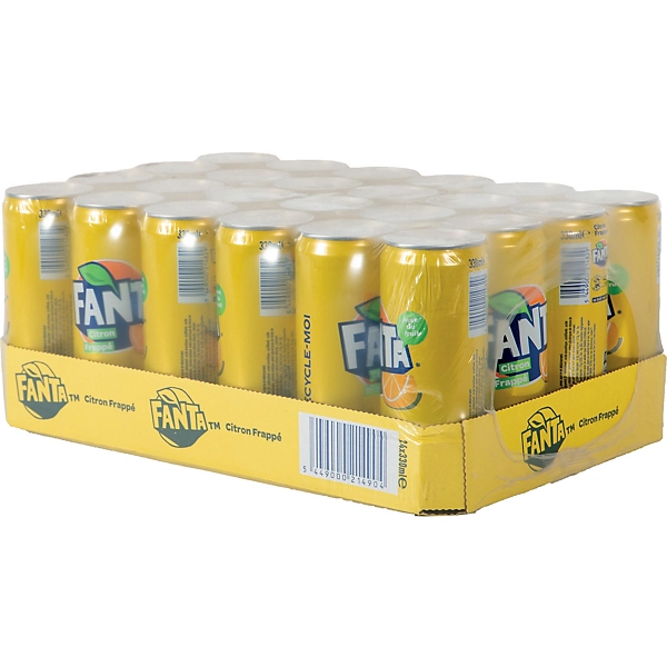 Fanta Soda citron - 24 x 33 cl