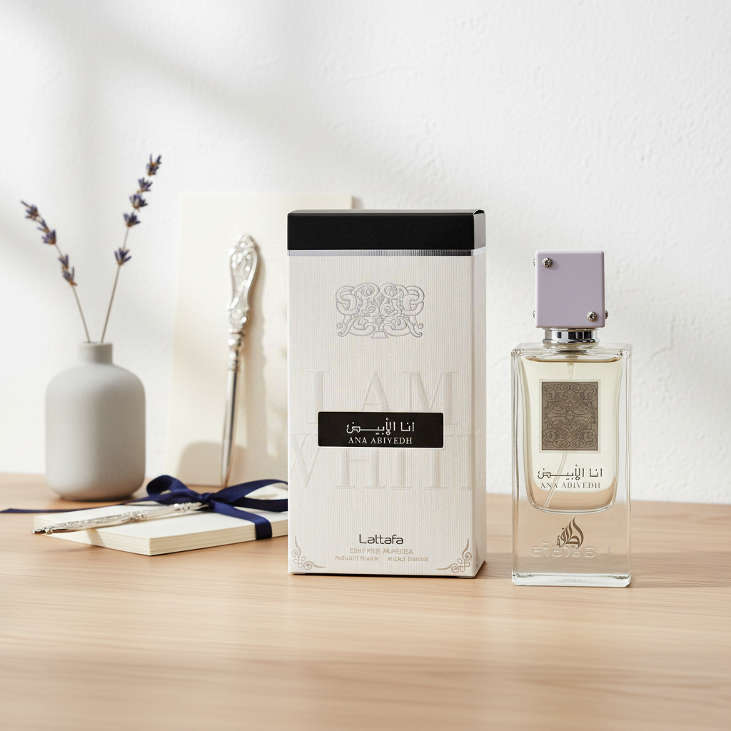 LATTAFA Ana Abiyedh Eau de Parfum Spray Unisexe 60 ml