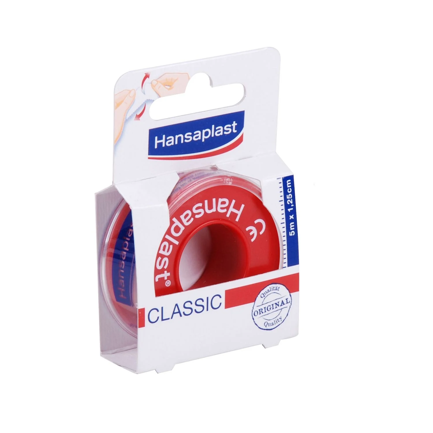 HANSAPLAST - Bande adhésive classique 5 m x 1 cm - 1 unité