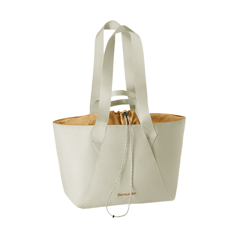 Beneunder LC168 Sac tote pliable léger 35 L - Beige