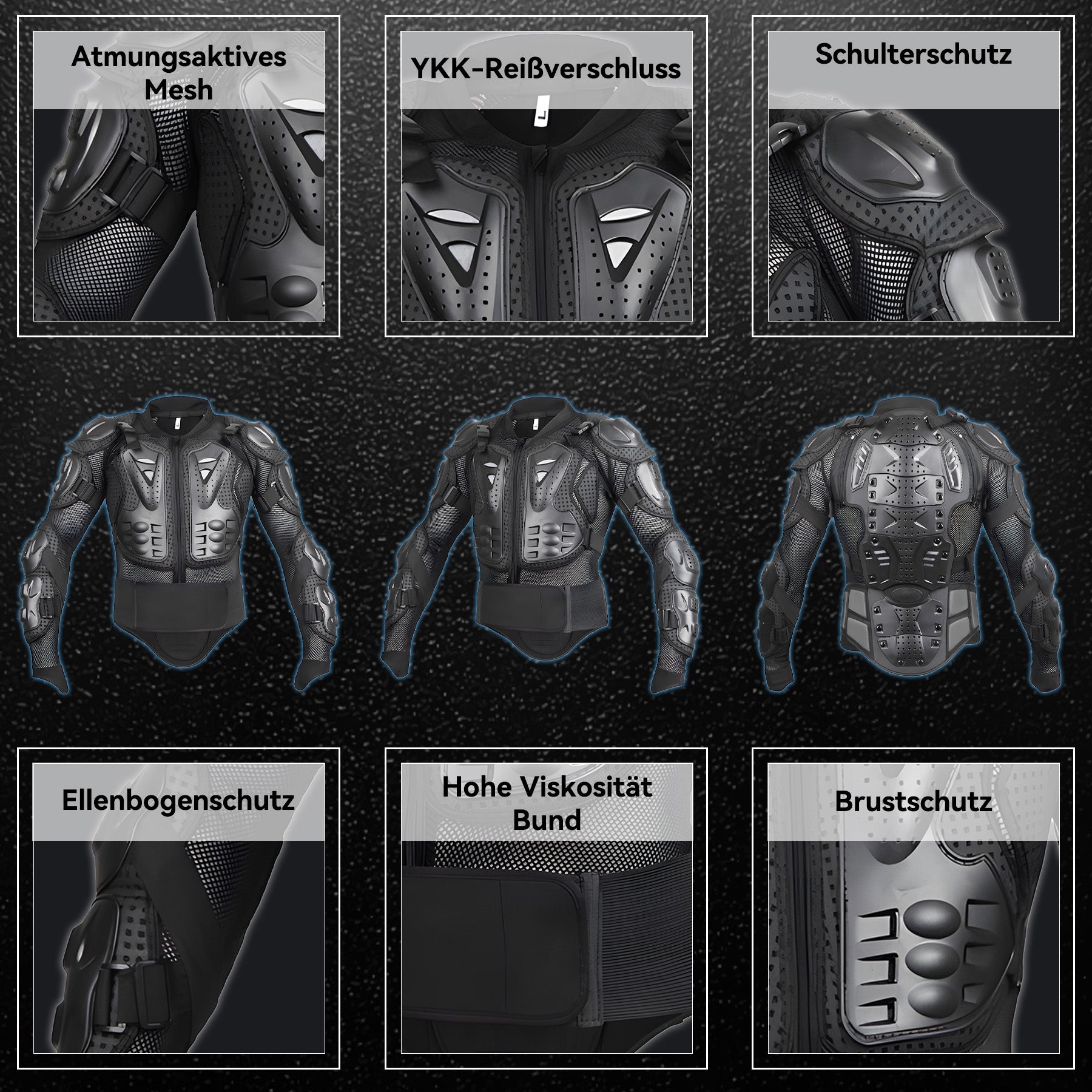 XiChen - Veste de moto - Taille M