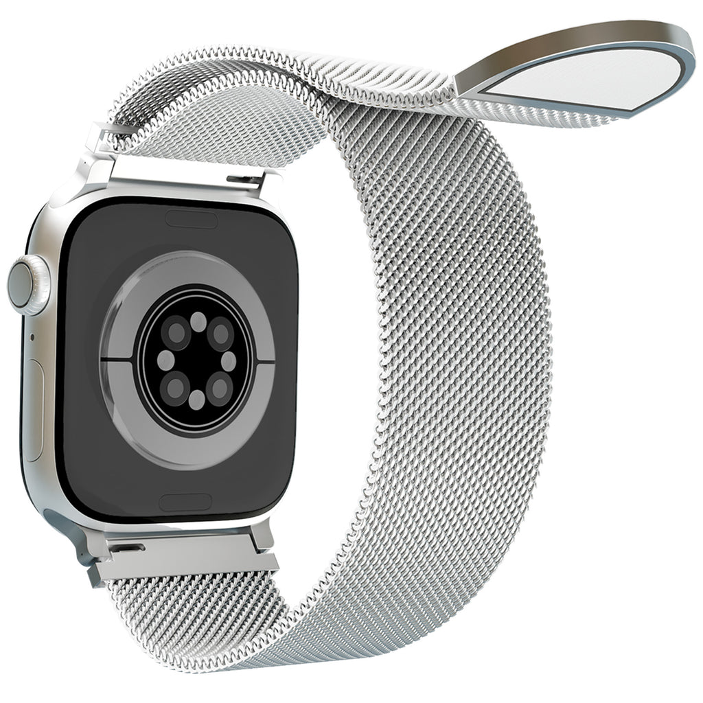 APPLE Bracelet milanais pour Apple Watch, 42/44 mm - Argent