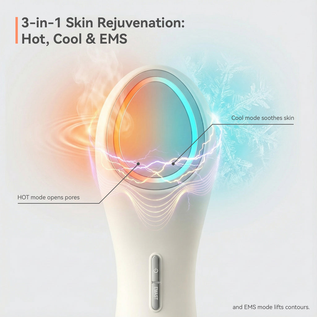 TOUCHBeauty TB-2389 Revitalisante pour la peau chauffant et rafraîchissant EMS