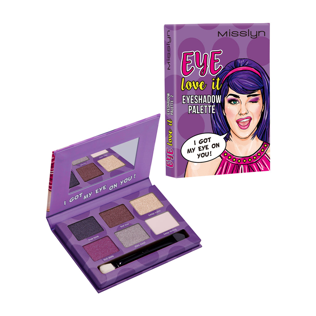 Misslyn Palette de fards à paupières J’adore ça 2 Je t’ai à l’œil !