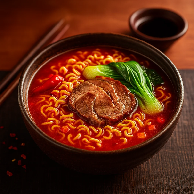 Jin Mai Lang Saveur bœuf braisé 110 g x 5 (Lot de 5)