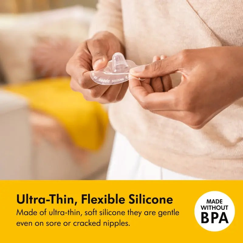 MEDELA Contact - Bouts de sein en silicone, taille L , lot de 2