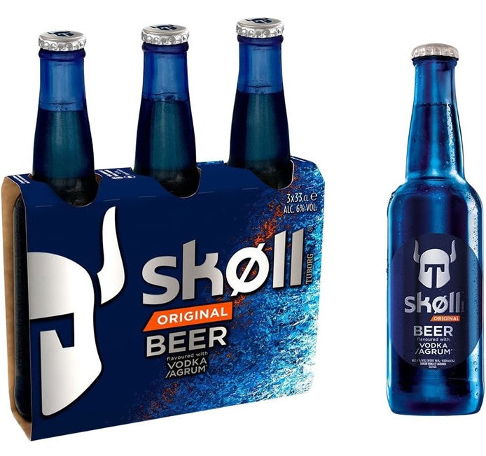 SKOLL Original Biere Blanche Aromatisee 6,0° 3X33Cl