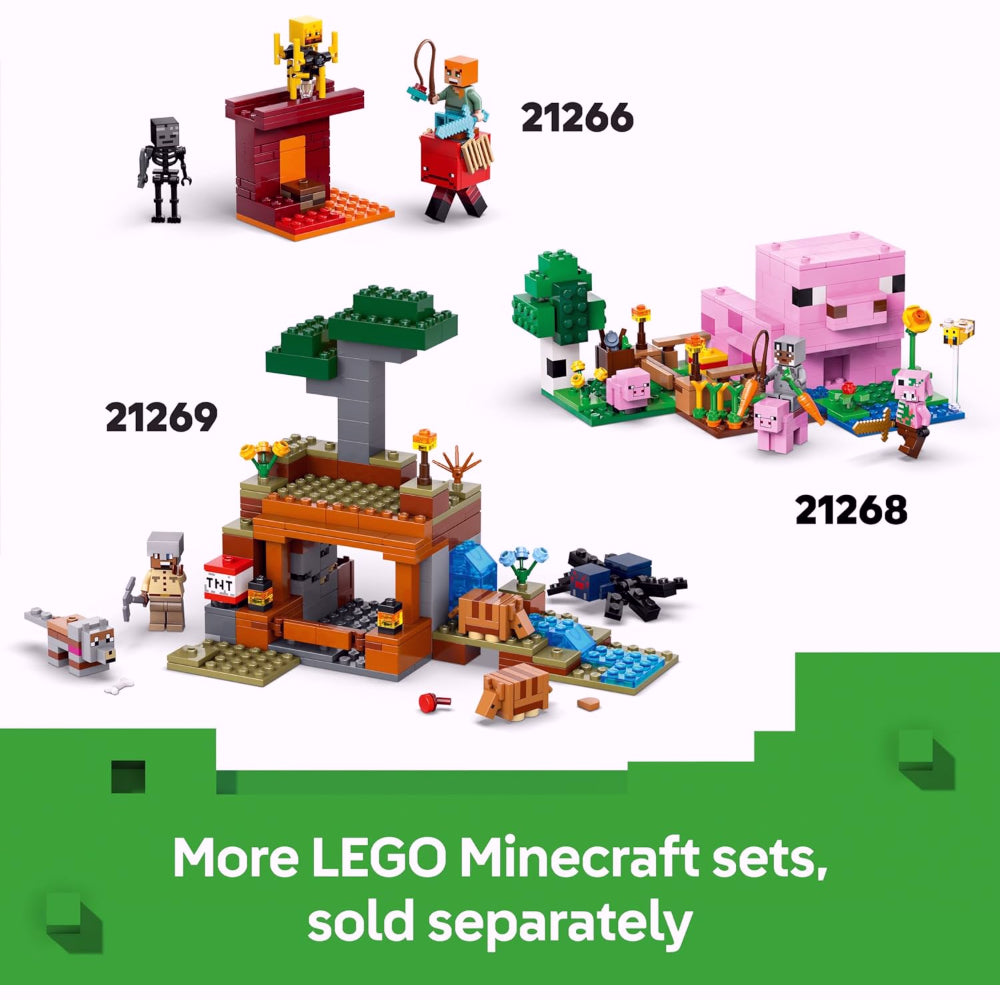 LEGO 21267 Minecraft La patrouille d’Illageois du désert