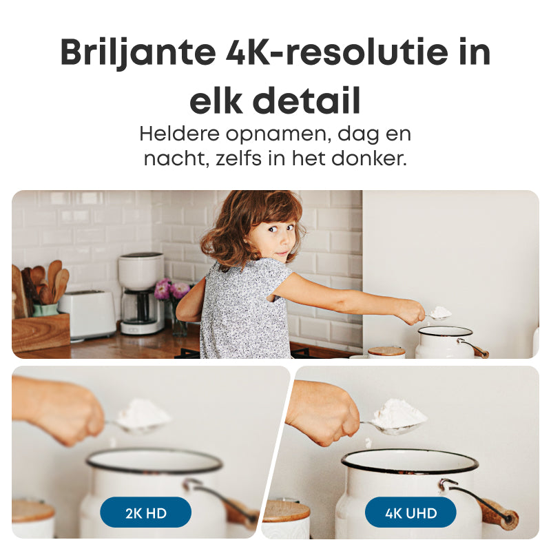 eufy Sécurité E30 Caméra de surveillance intérieure 4K UHD Rotation 360° inclinaison vision nocturne couleur détection IA suivi automatique compatible HomeKit