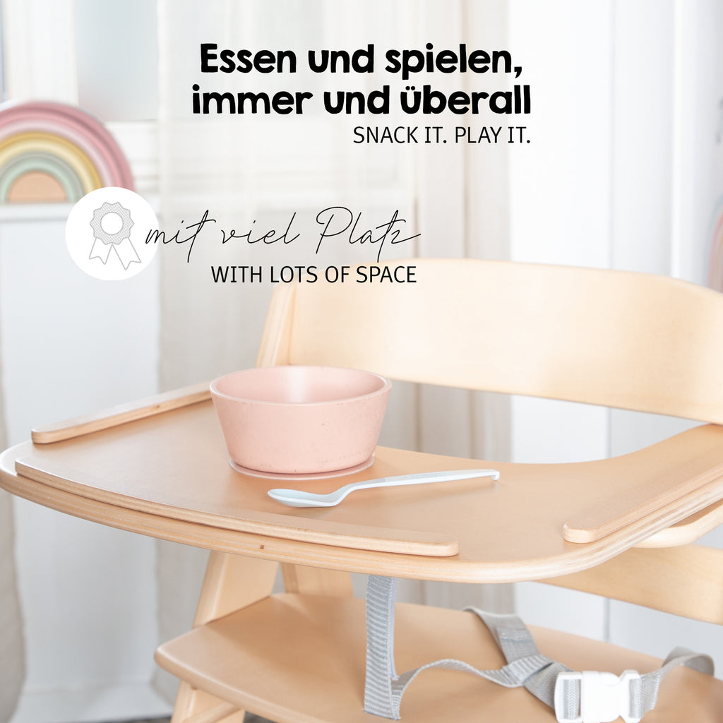 roba Plateau de repas en bois pour chaise haute Sit Up Flex