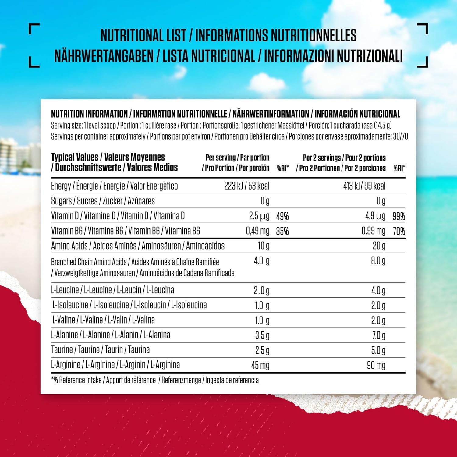 BSN Amino X 1 kg Pastèque