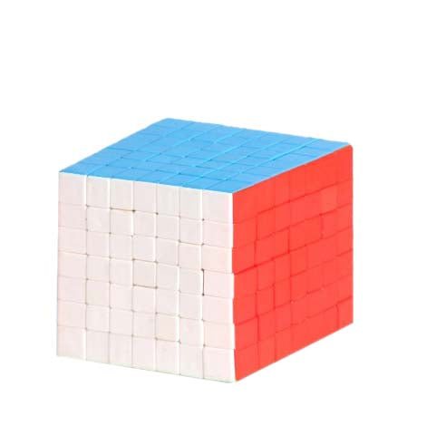 Speed Cube 7 x 7 Casse-tête uni sans autocollants en ABS